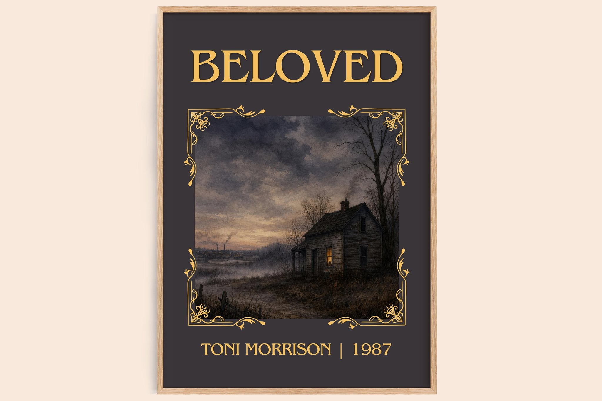 Beloved Classic Book Art Print by Toni Morrison