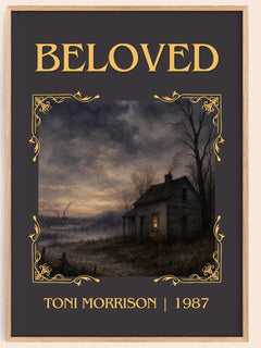 Beloved Classic Book Art Print by Toni Morrison – book poster