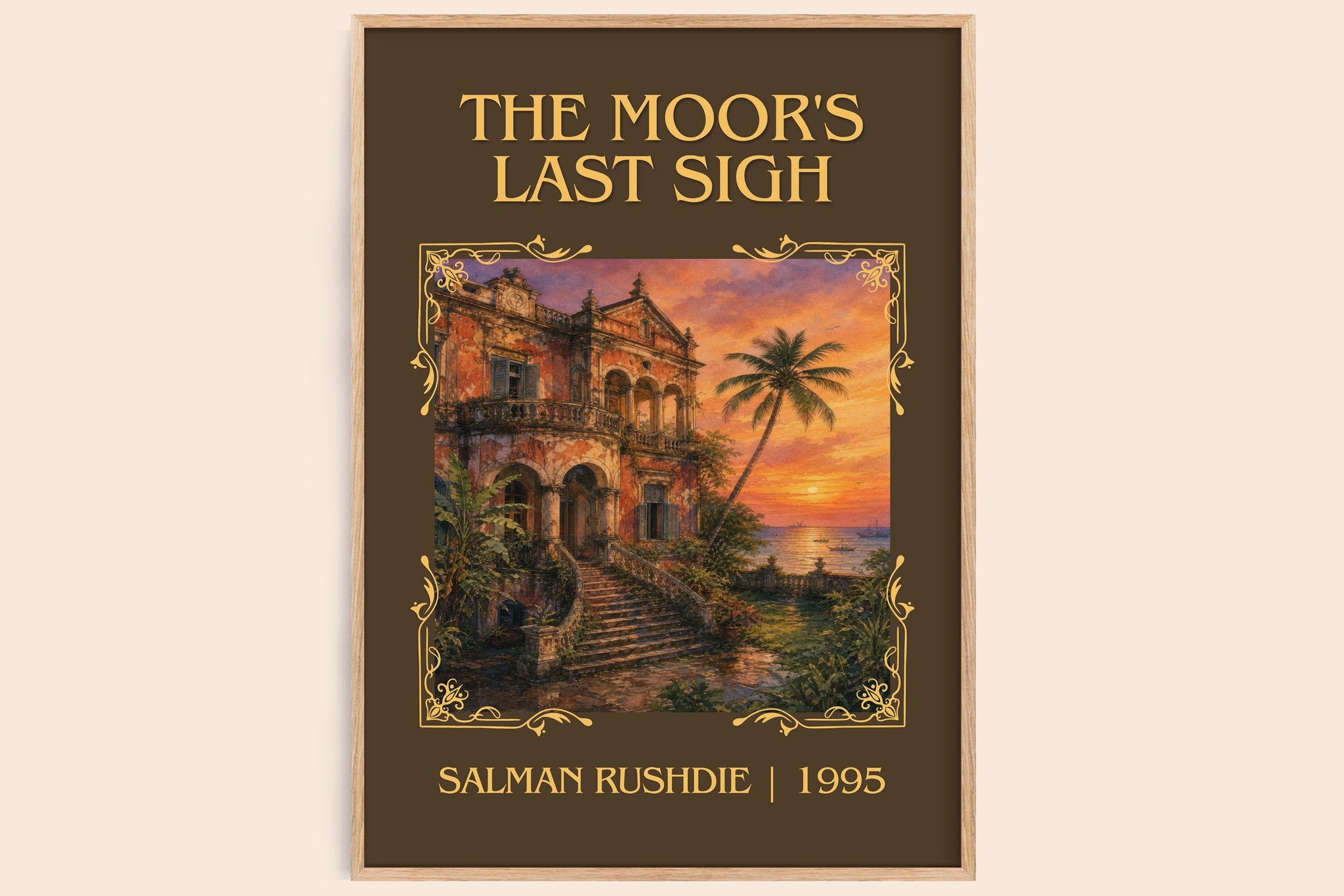 The Moor's Last Sigh Classic Book Art Print by Salman Rushdie