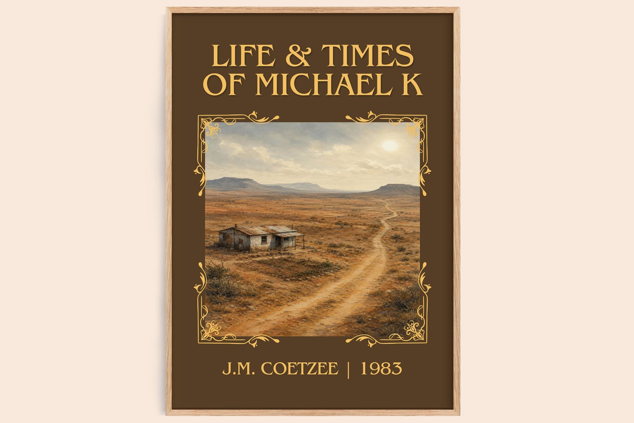 Life & Times of Michael K Classic Book Art Print by J.M. Coetzee