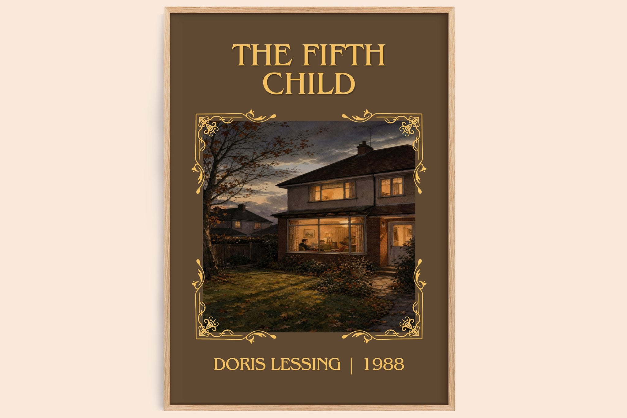 The Fifth Child Classic Book Art Print by Doris Lessing