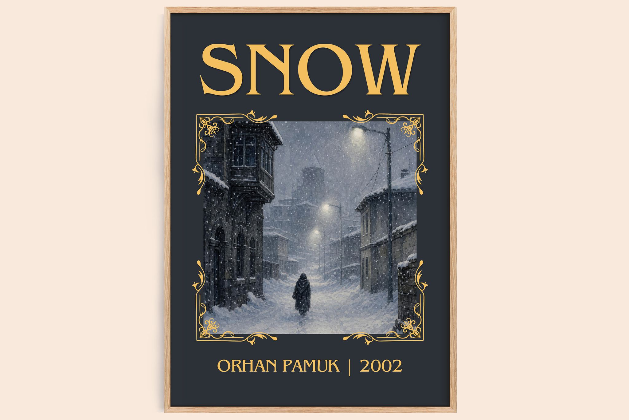 Snow Classic Book Art Print by Orhan Pamuk