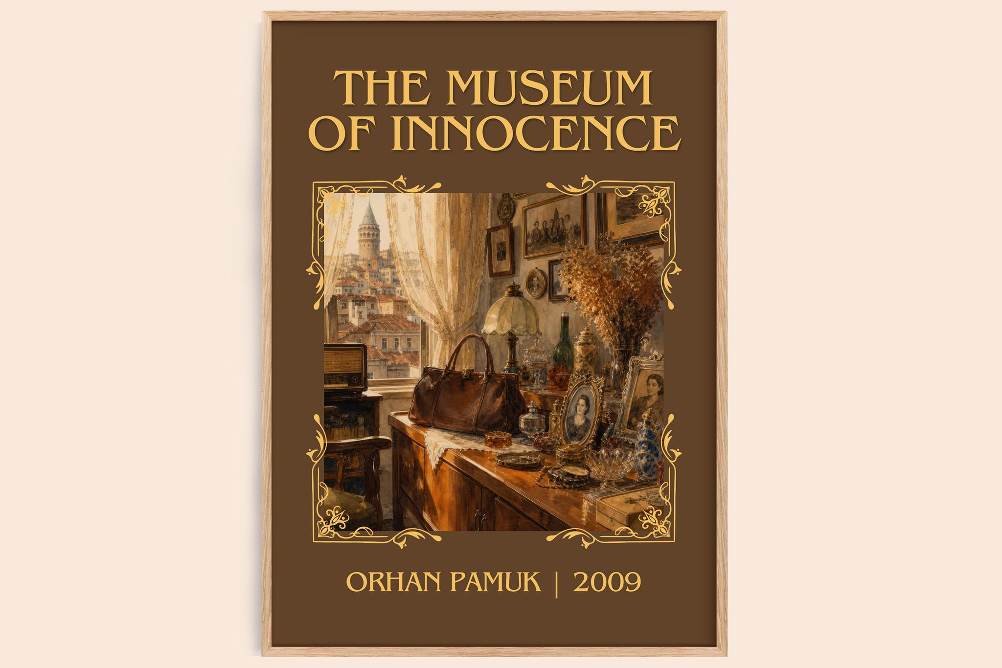 The Museum of Innocence Classic Book Art Print by Orhan Pamuk