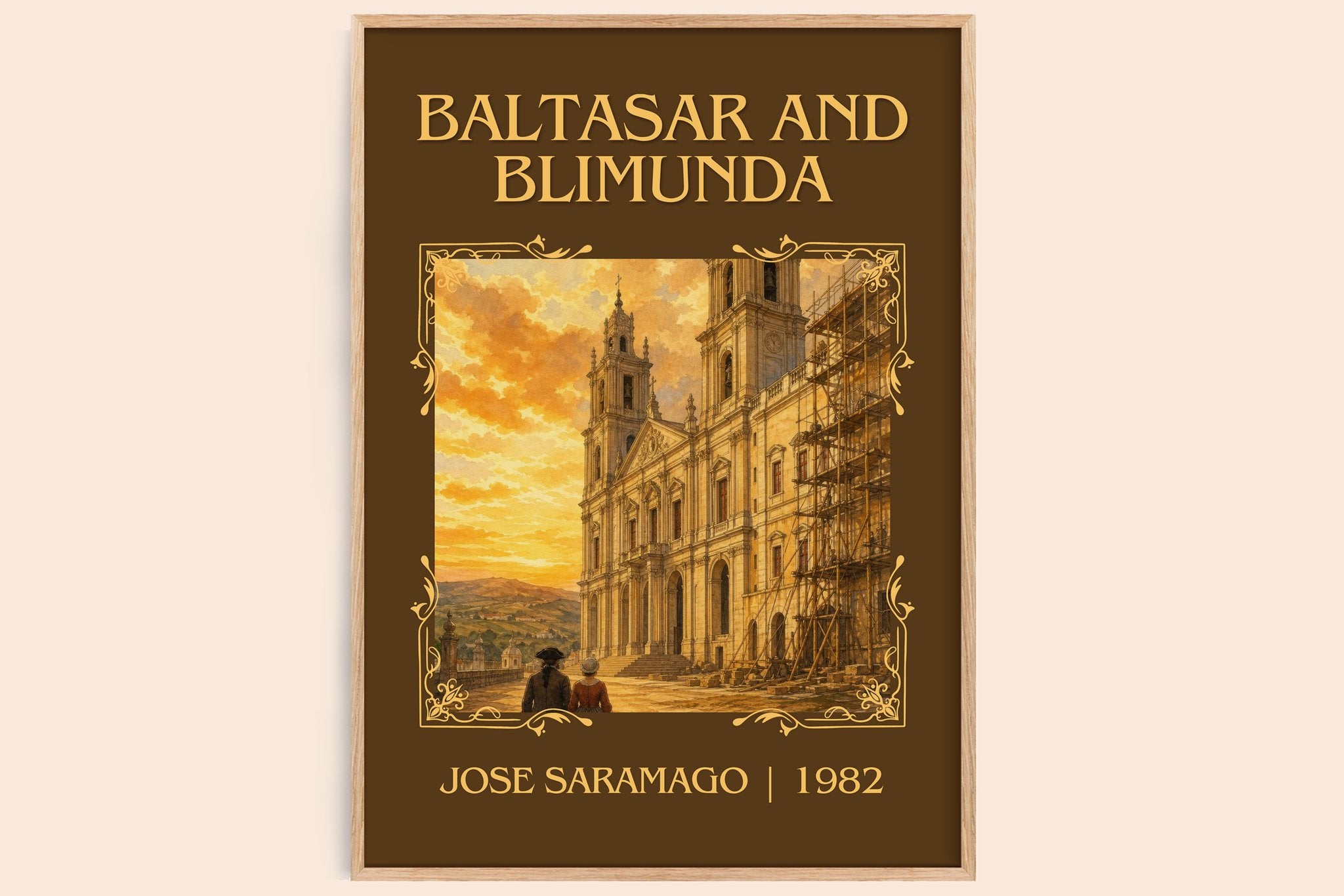 Baltasar and Blimunda Classic Book Art Print by José Saramago