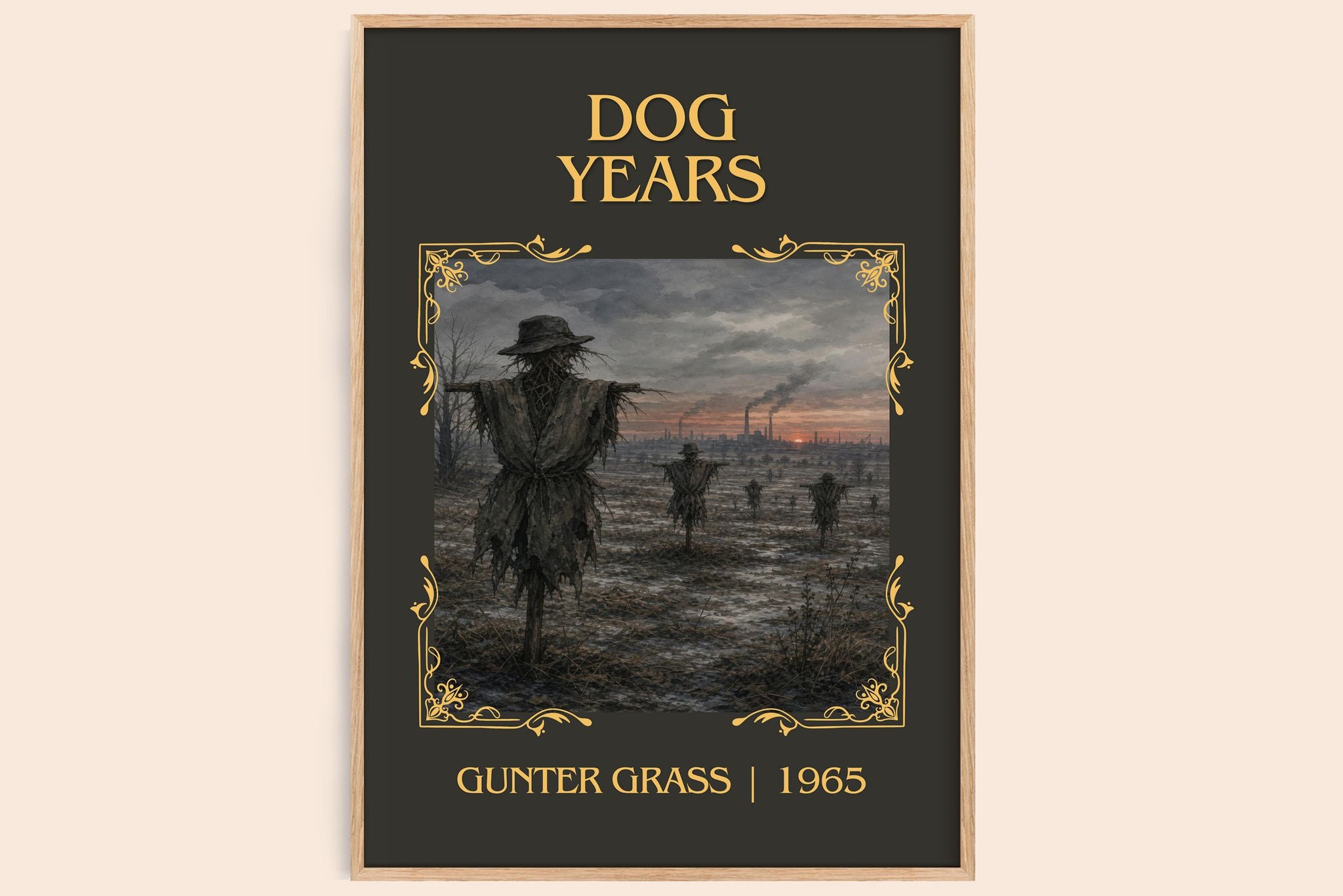 Dog Years Classic Book Art Print by Günter Grass