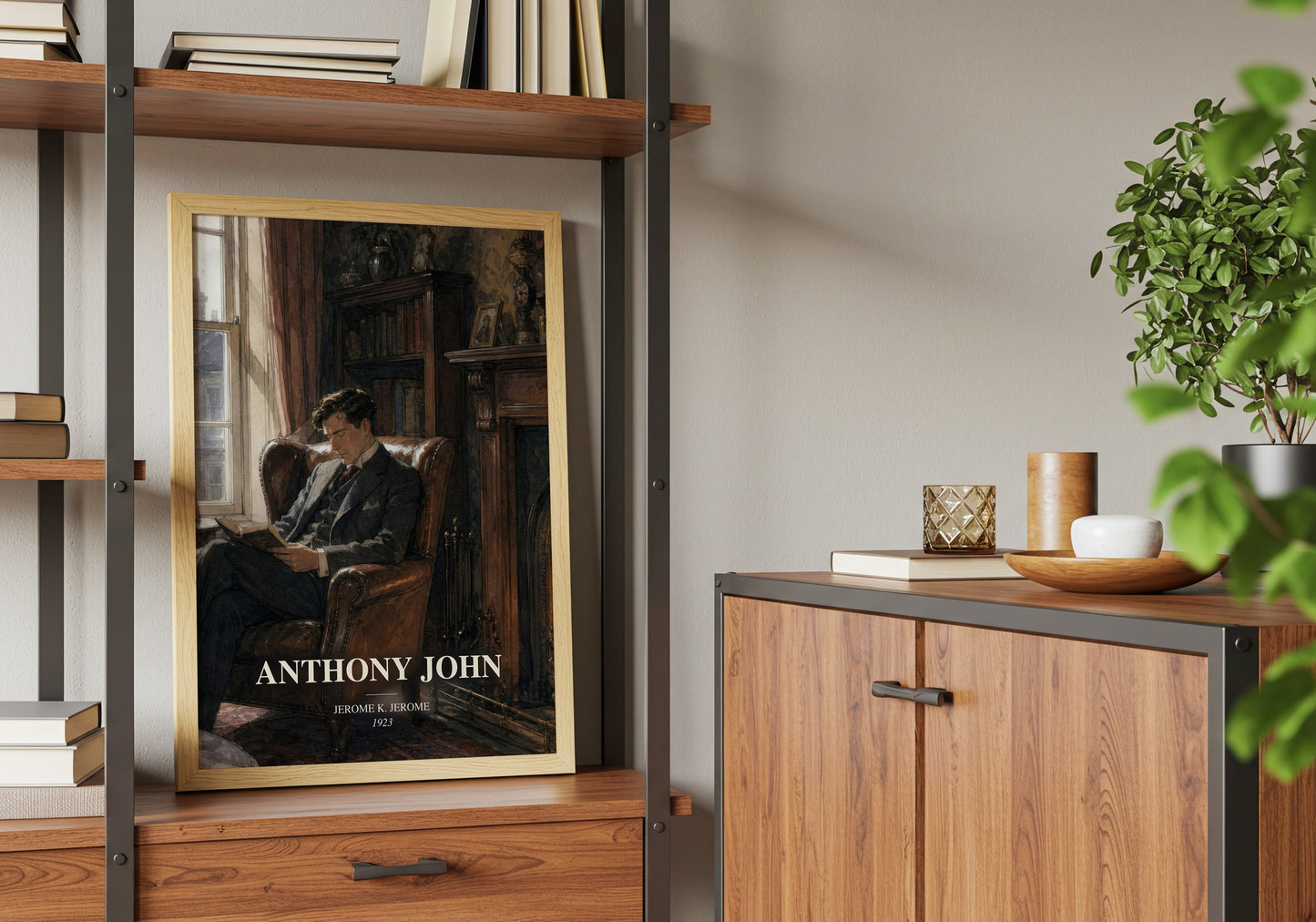 Anthony John book watercolour illustration paper finish options – matte satin gloss