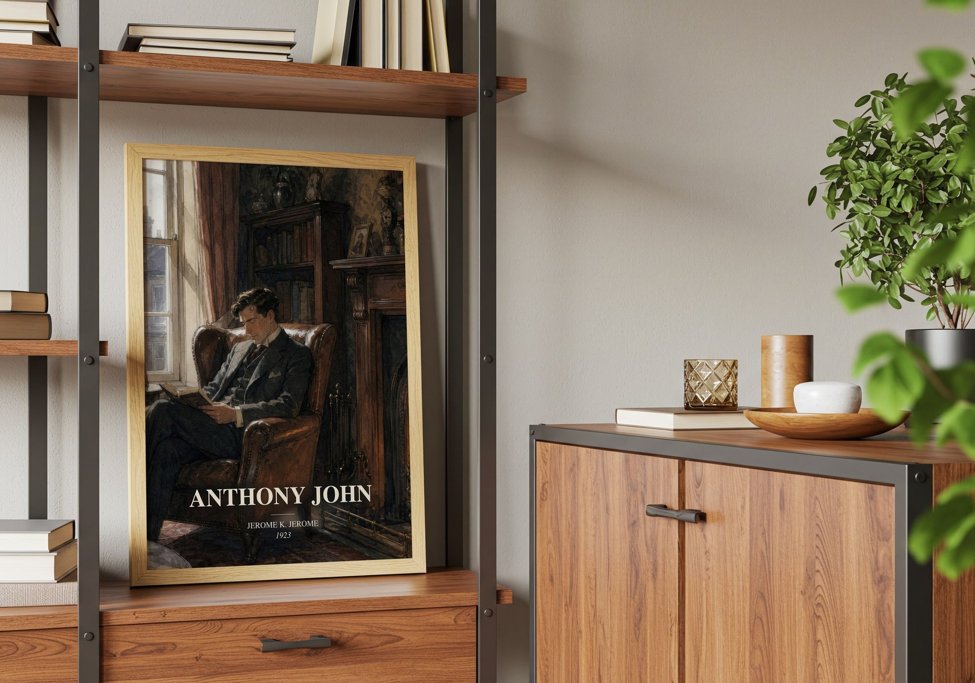 Anthony John book watercolour illustration paper finish options – matte satin gloss