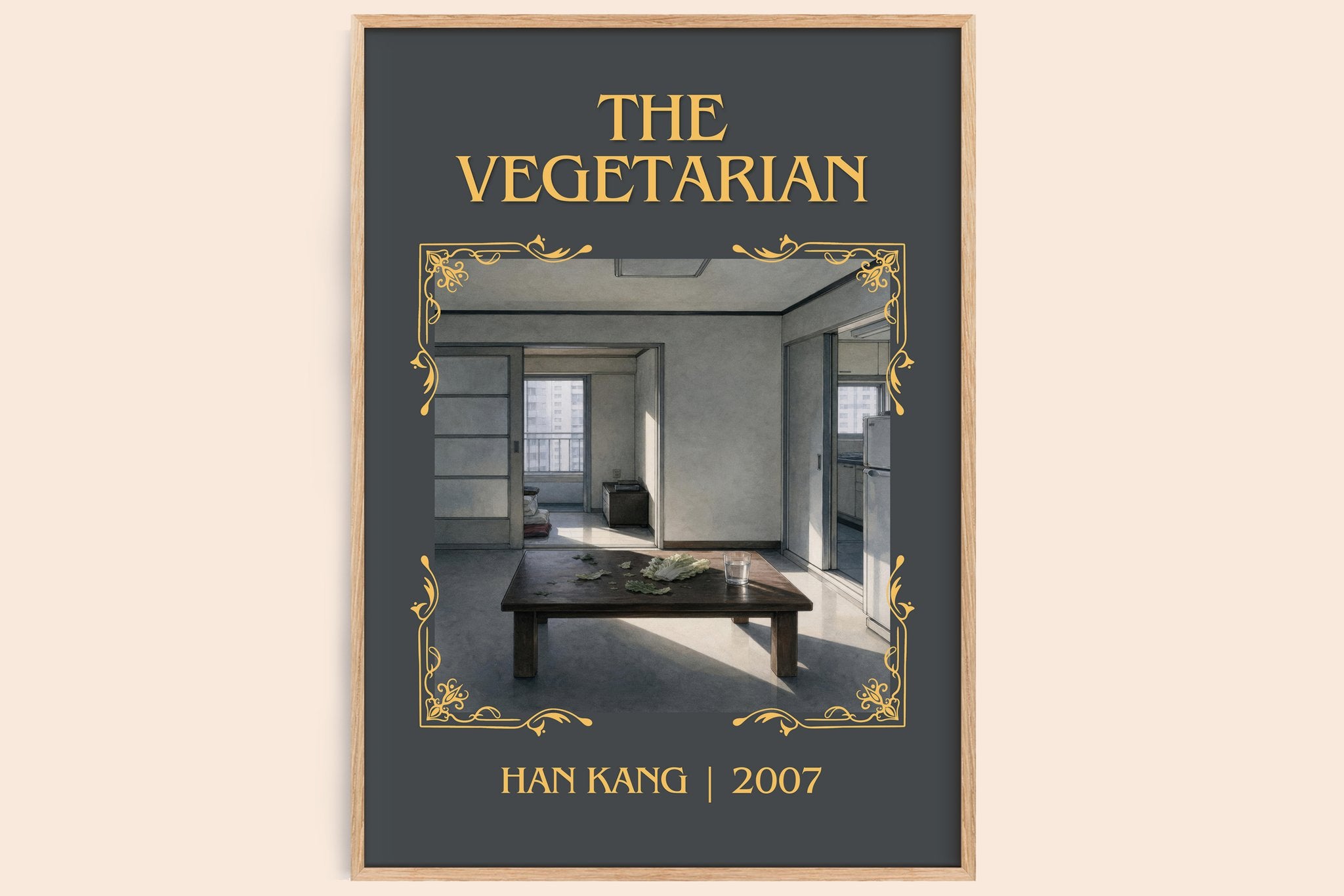 The Vegetarian Classic Book Art Print by Han Kang