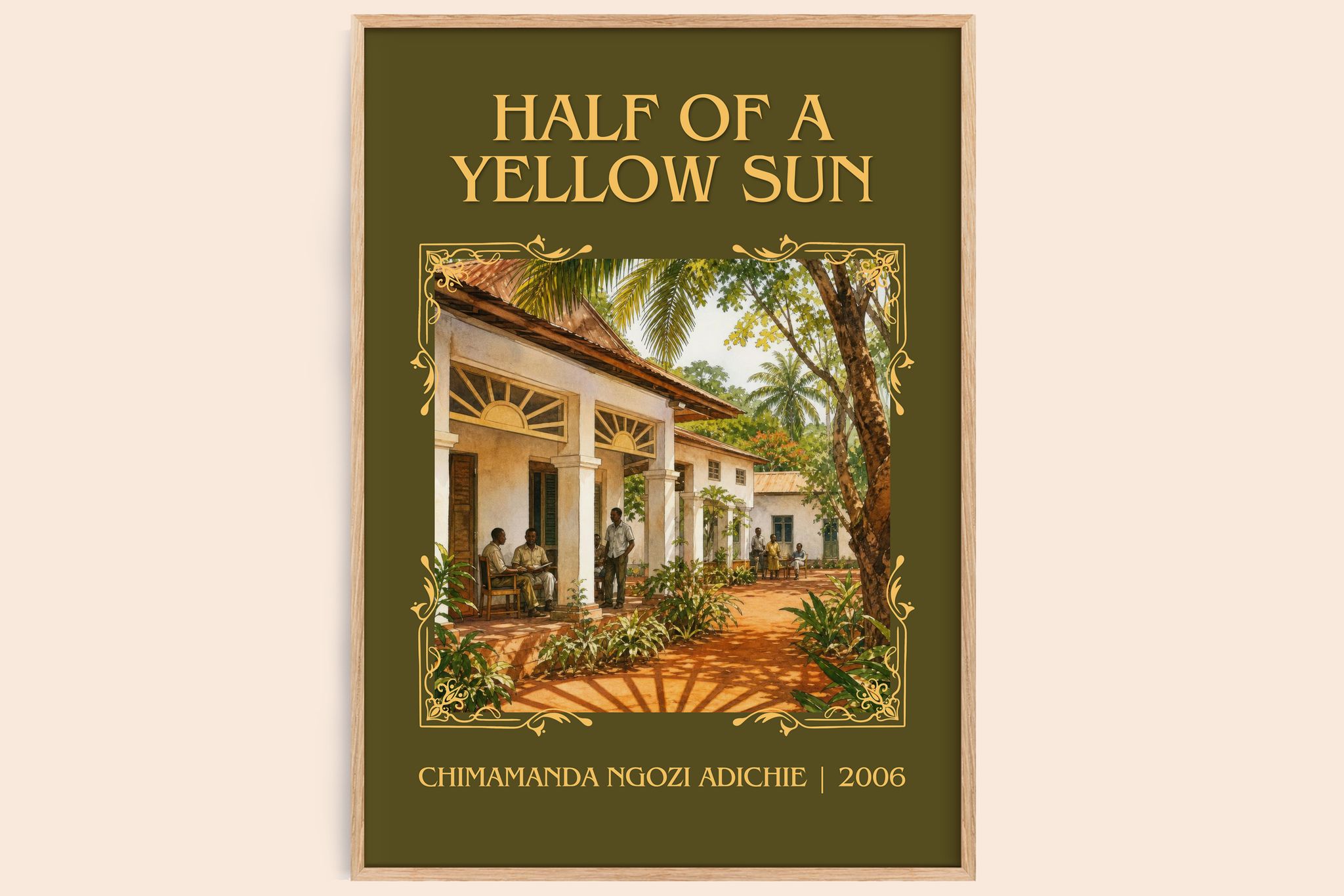 Half of a Yellow Sun Classic Book Art Print by C. Adichie