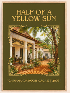 Half of a Yellow Sun Classic Book Art Print by C. Adichie – book poster