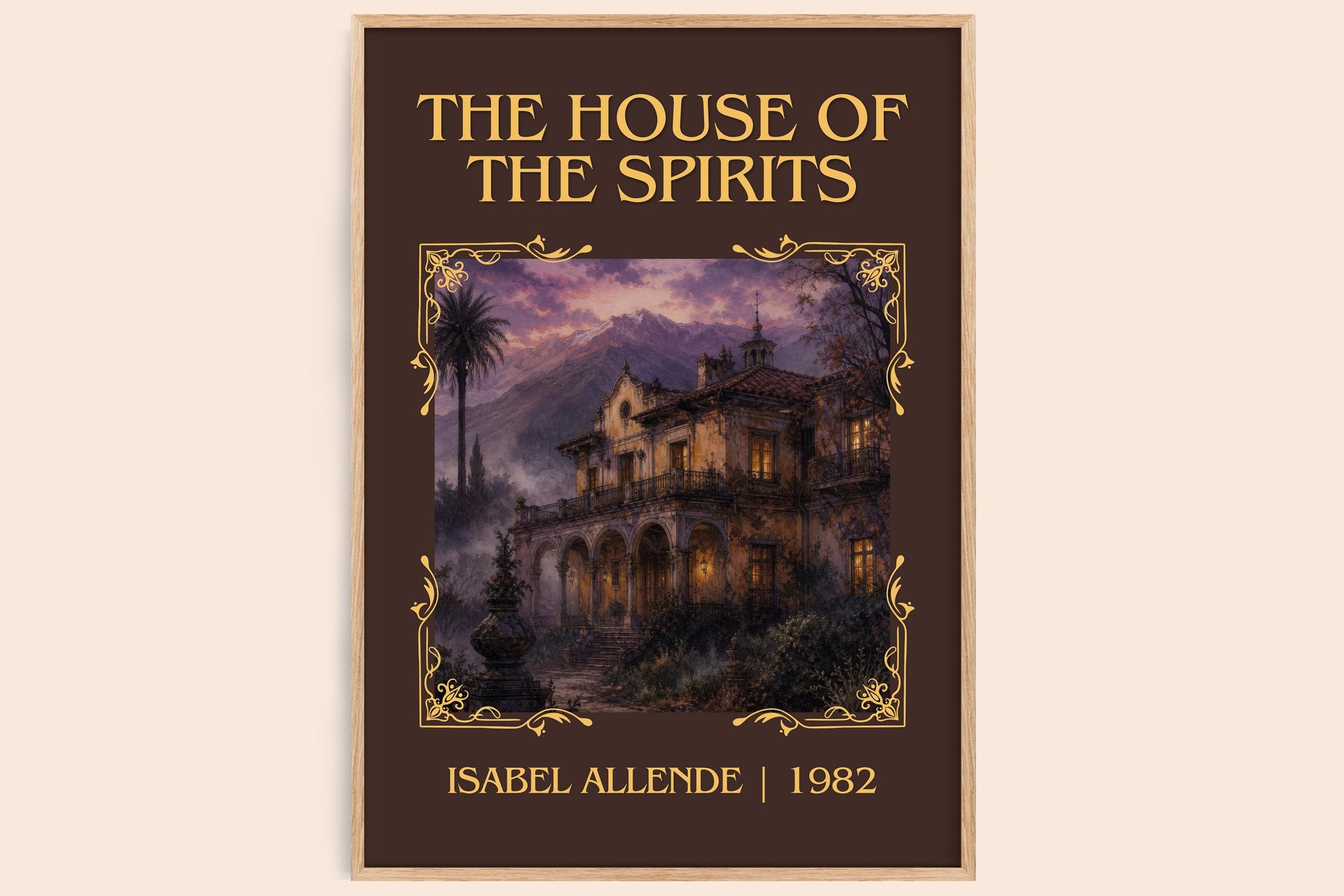 The House of the Spirits Classic Book Art Print by Isabel Allende