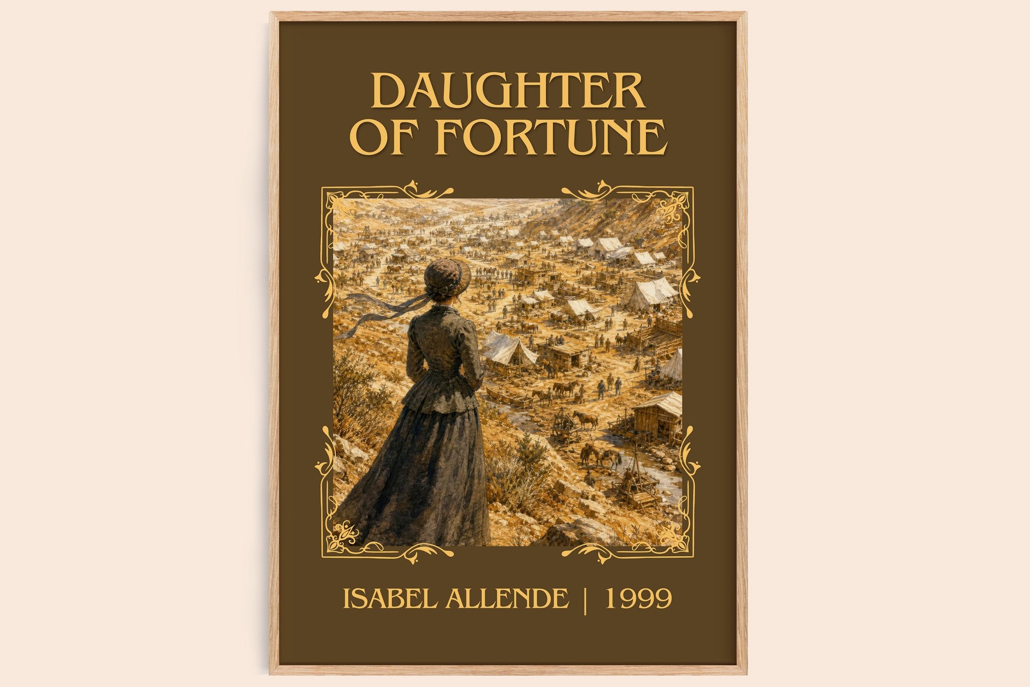 Daughter of Fortune Classic Book Art Print by Isabel Allende