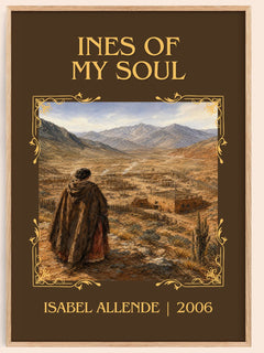 Ines of My Soul Classic Book Art Print by Isabel Allende – book poster