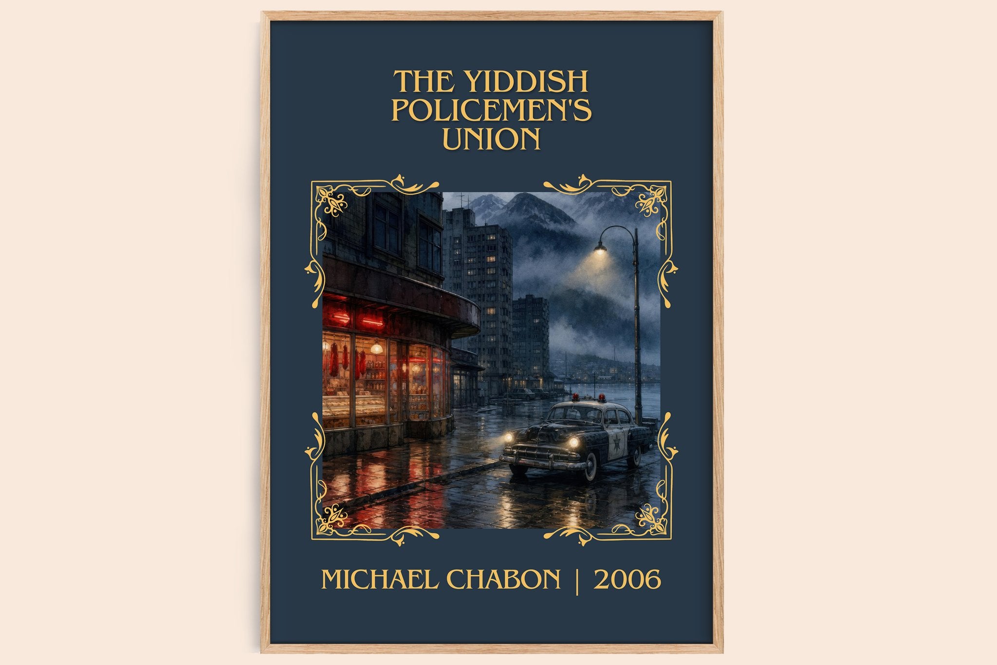 The Yiddish Policemen's Union Classic Book Art Print by Michael Chabon