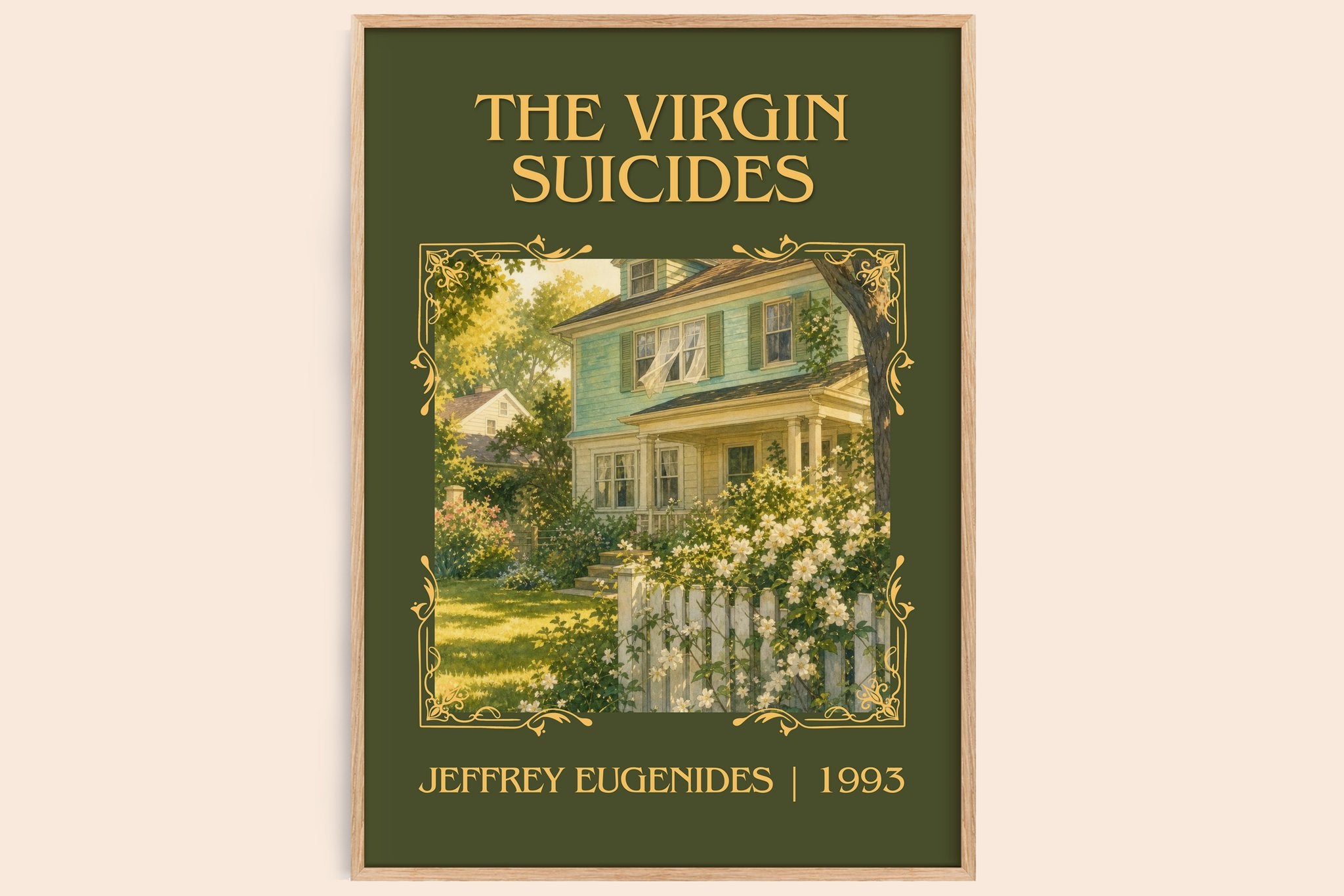 The Virgin Suicides Classic Book Art Print by Jeffrey Eugenides