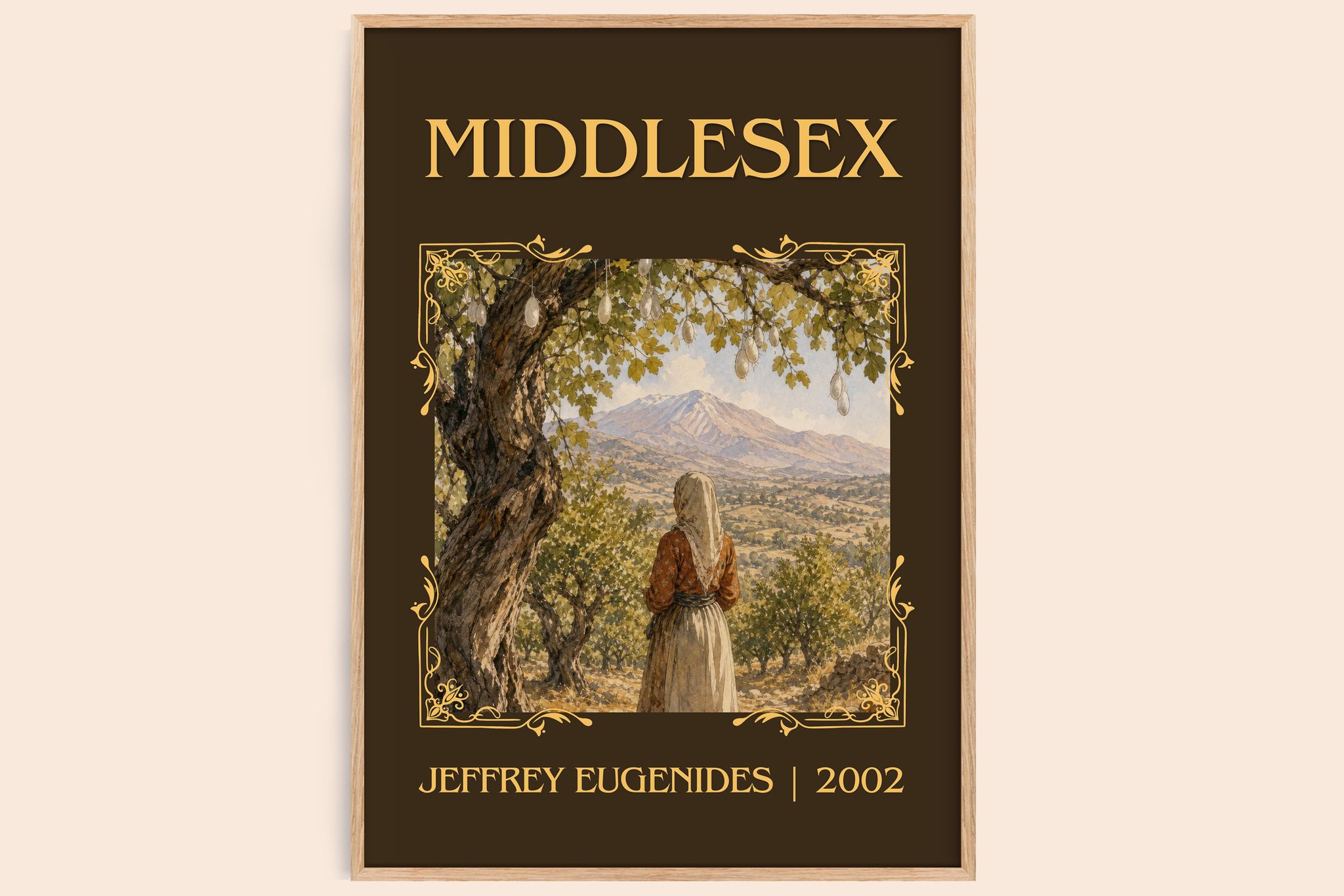 Middlesex Classic Book Art Print by Jeffrey Eugenides