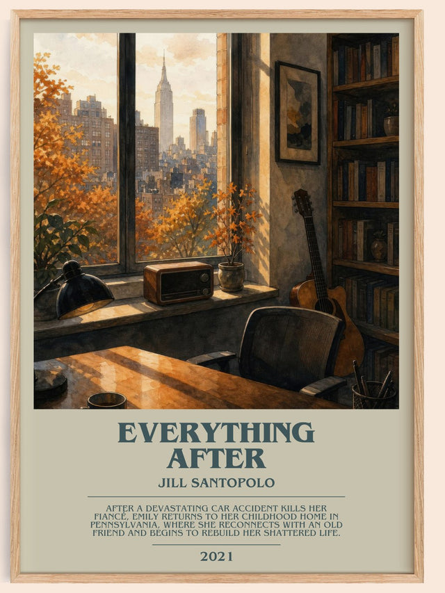Everything After Bookish Wall Art by Jill Santopolo