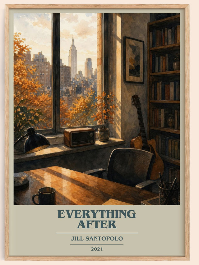 Everything After Book Cover Poster by Jill Santopolo