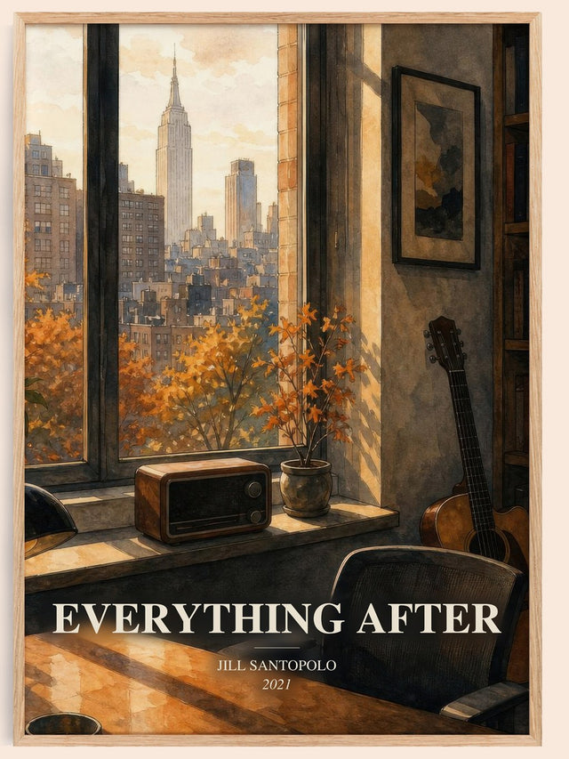 Everything After Book Watercolour Illustration by Jill Santopolo