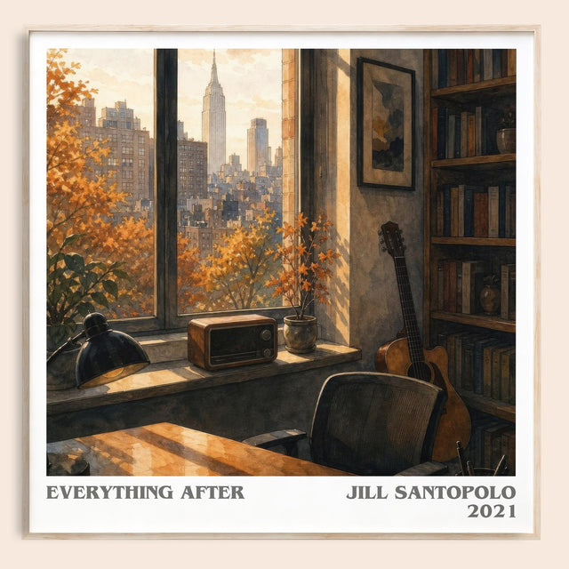 Everything After Literary Art Print by Jill Santopolo