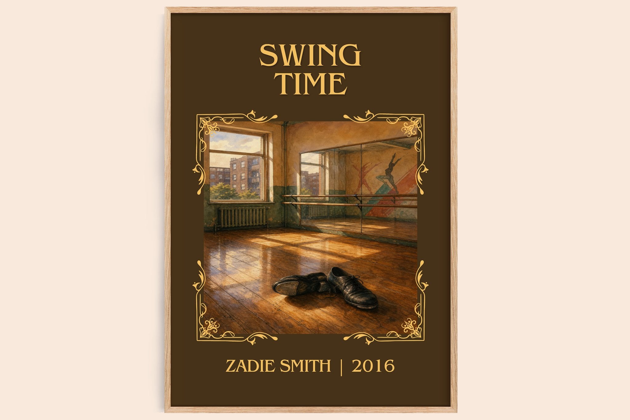 Swing Time Classic Book Art Print by Zadie Smith