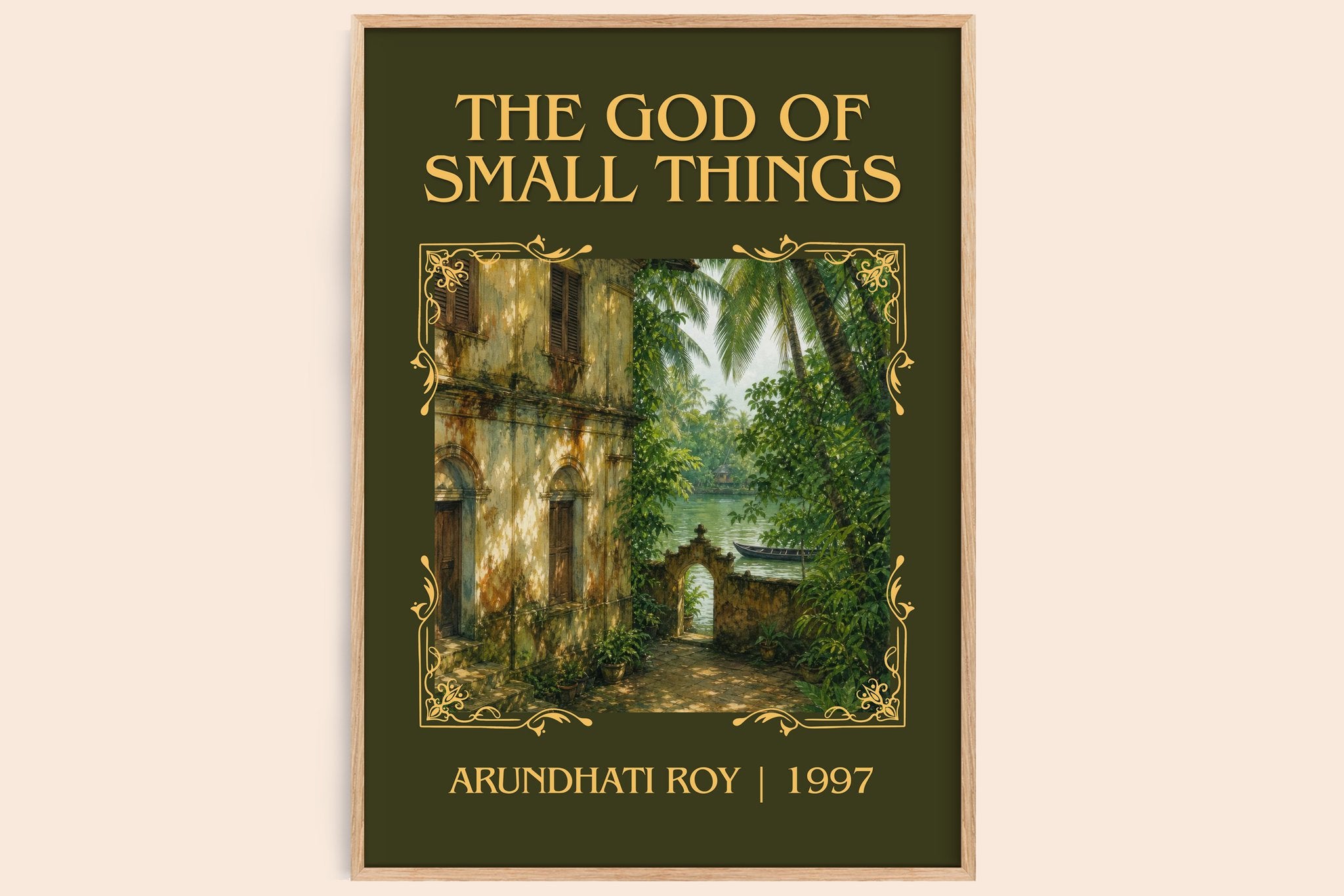 The God of Small Things Classic Book Art Print by Arundhati Roy
