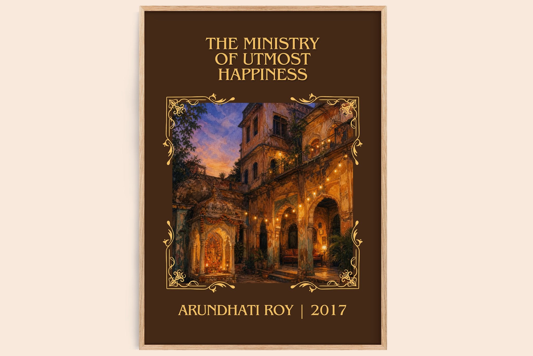 Ministry of Utmost Happiness Classic Book Art Print by Arundhati Roy