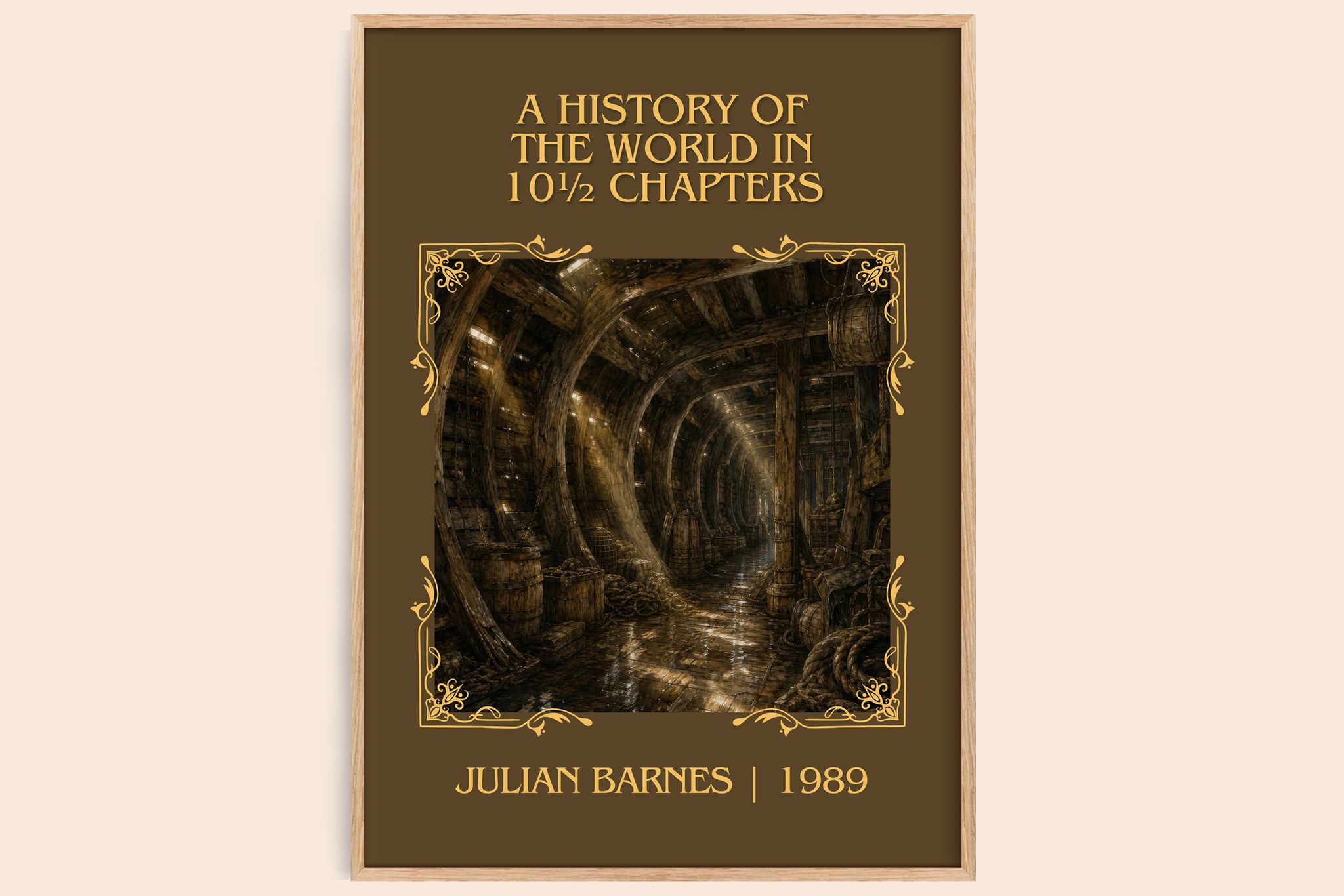 A History of the World in 10½ Chapters Classic Book Art Print by Julian Barnes