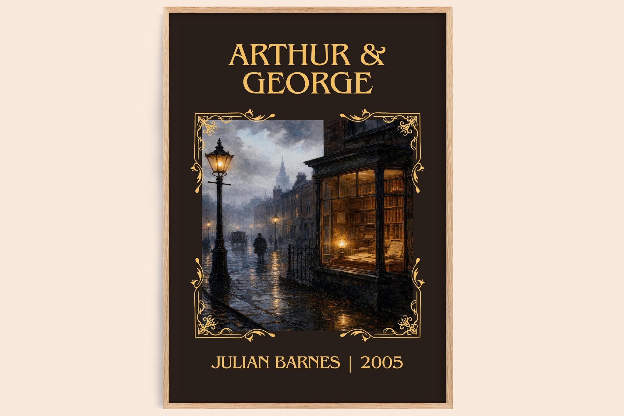 Arthur & George Classic Book Art Print by Julian Barnes