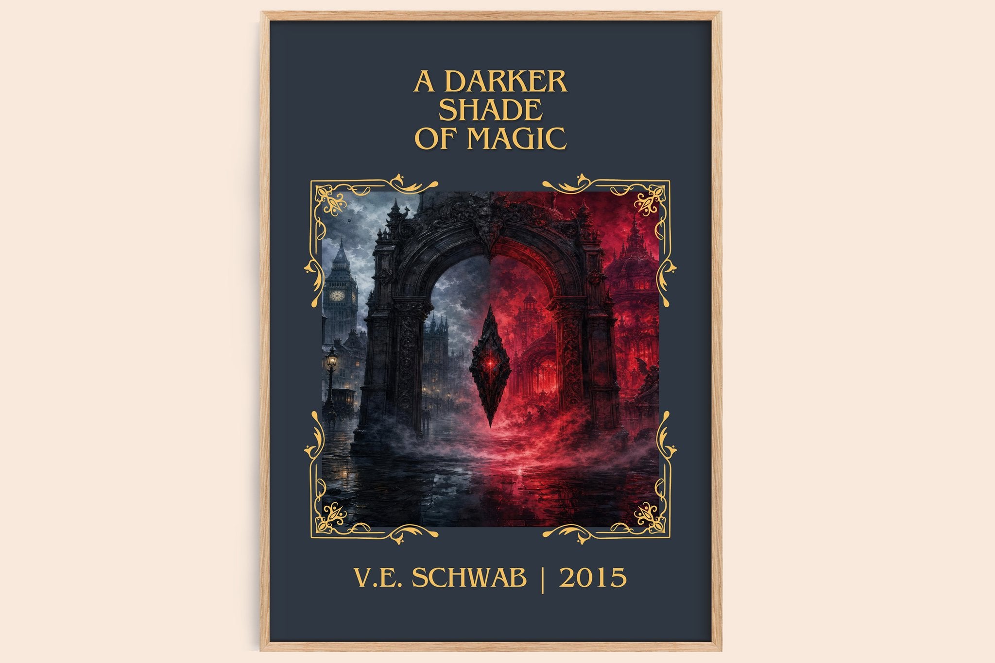 A Darker Shade of Magic Classic Book Art Print by V.E. Schwab