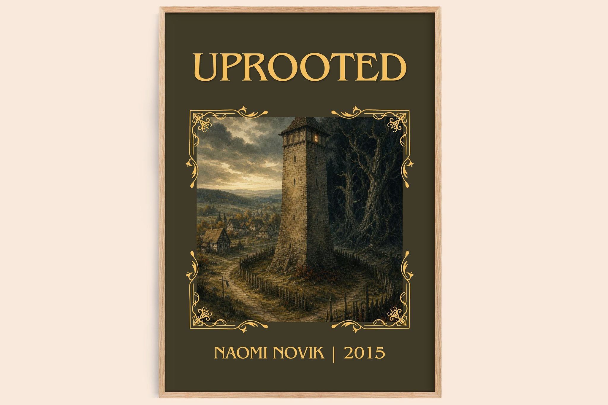 Uprooted Classic Book Art Print by Naomi Novik