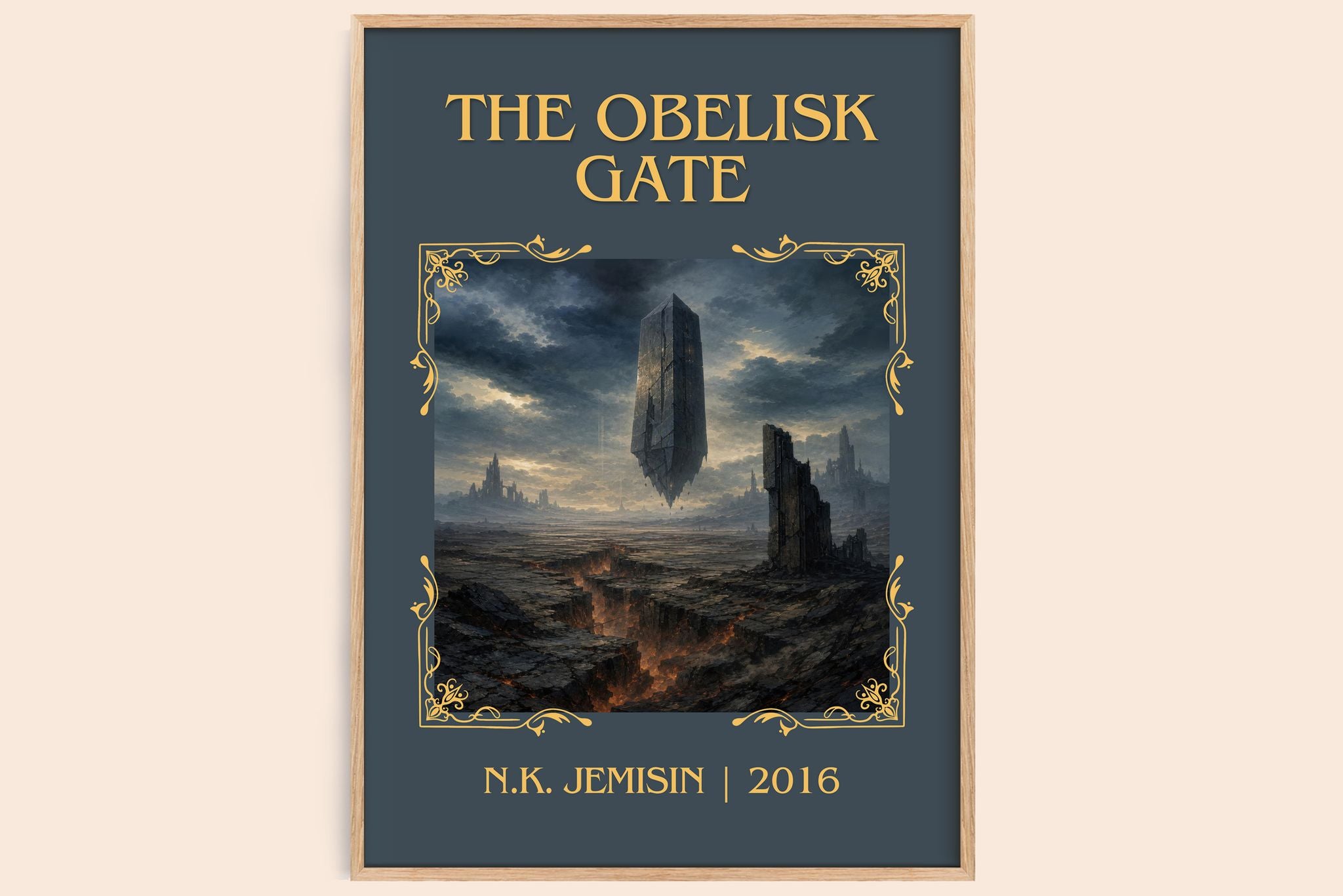 The Obelisk Gate Classic Book Art Print by N.K. Jemisin