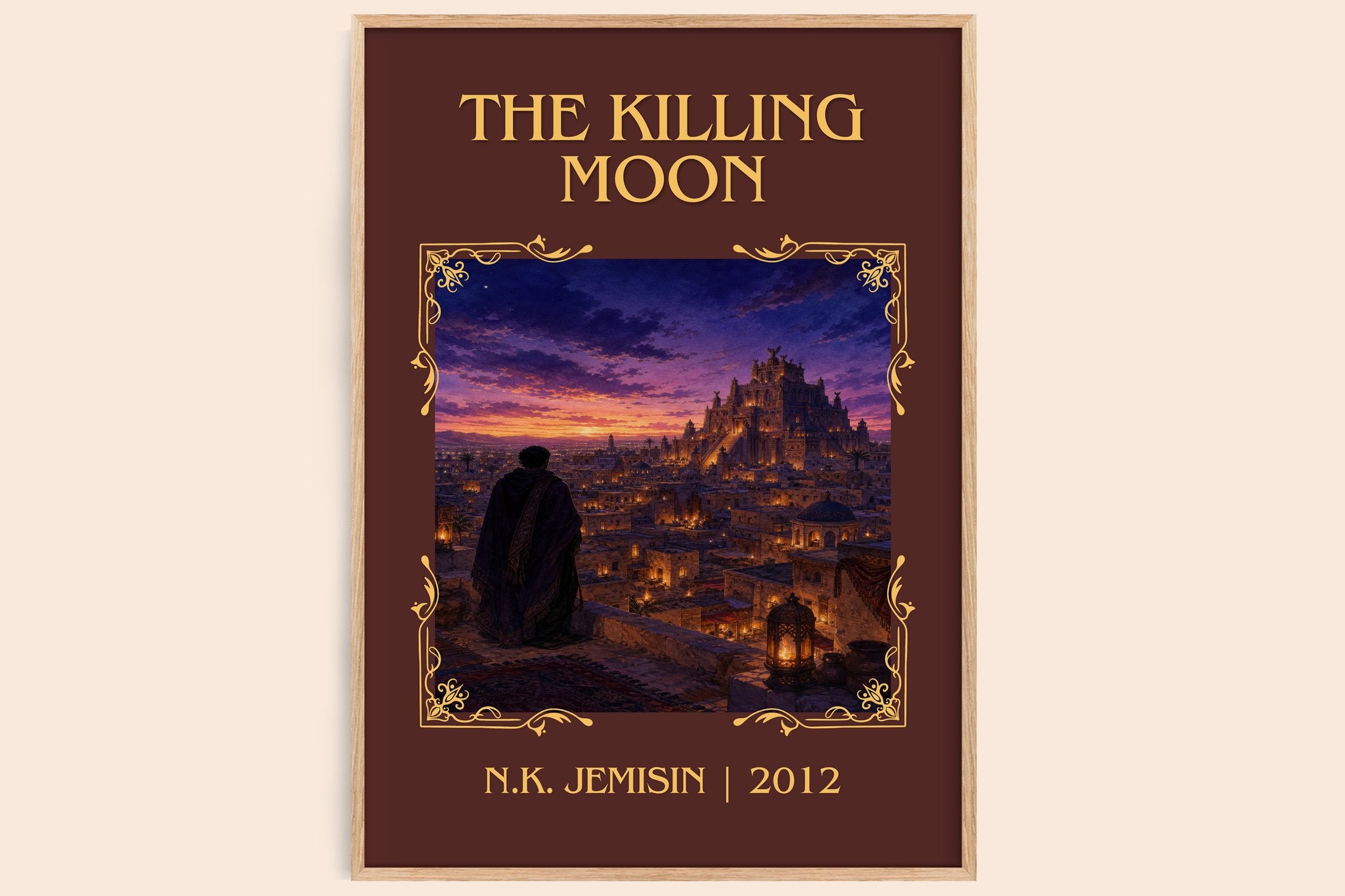 The Killing Moon Classic Book Art Print by N.K. Jemisin