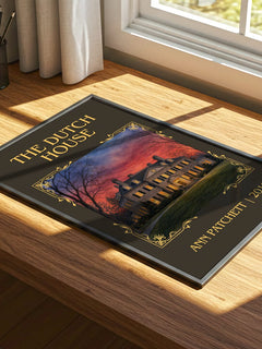 The Dutch House Classic Book Art Print by Ann Patchett – print on a sunlit desk