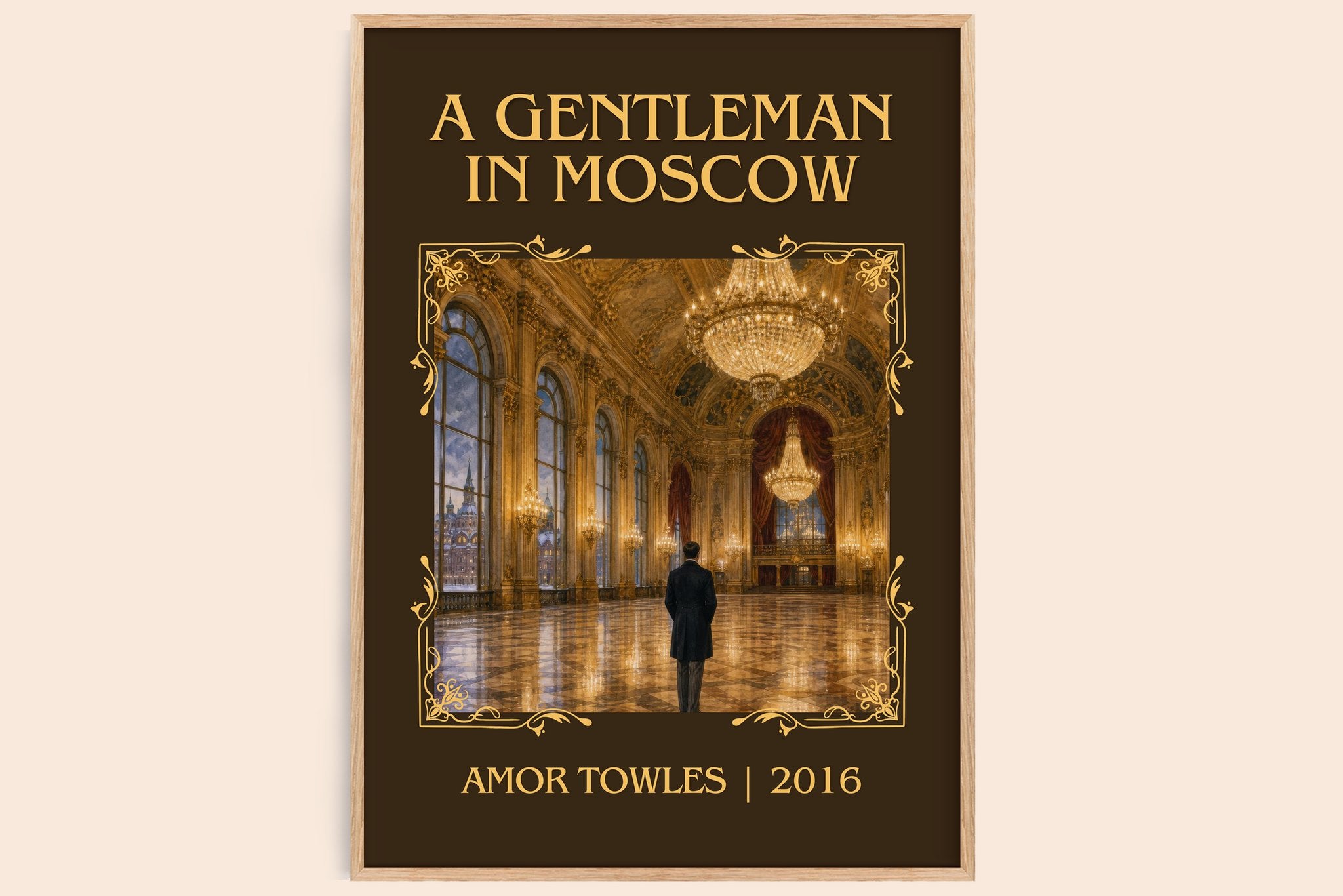 A Gentleman in Moscow Classic Book Art Print by Amor Towles