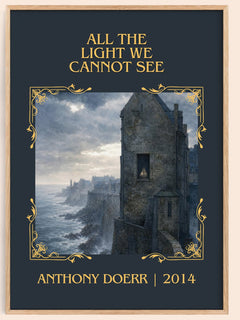 All the Light We Cannot See Classic Book Art Print by Anthony Doerr – book poster