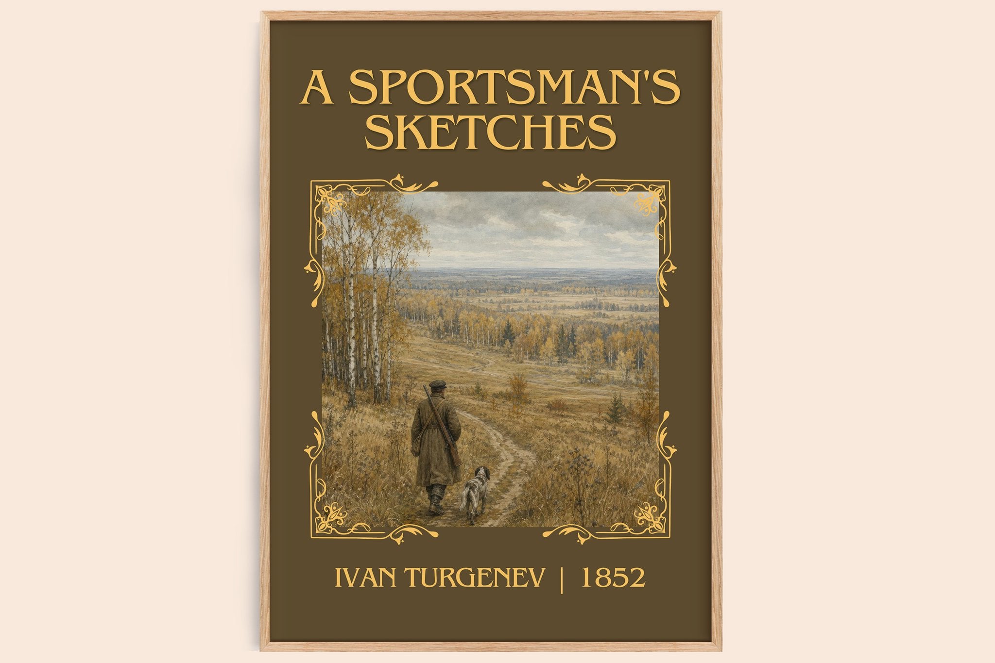 A Sportsman's Sketches Classic Book Art Print by Ivan Turgenev
