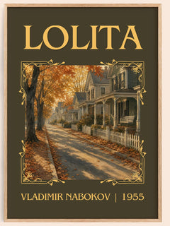 Lolita Classic Book Art Print by Vladimir Nabokov – book poster