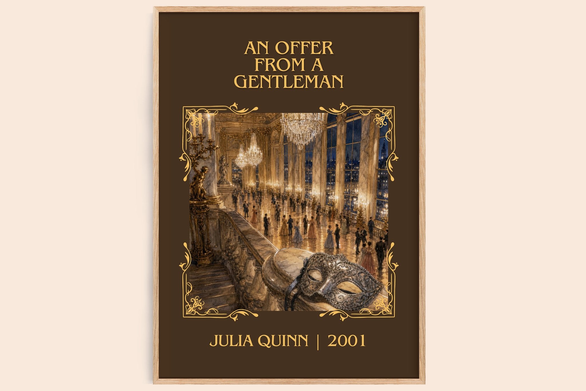 An Offer From a Gentleman Classic Book Art Print by Julia Quinn