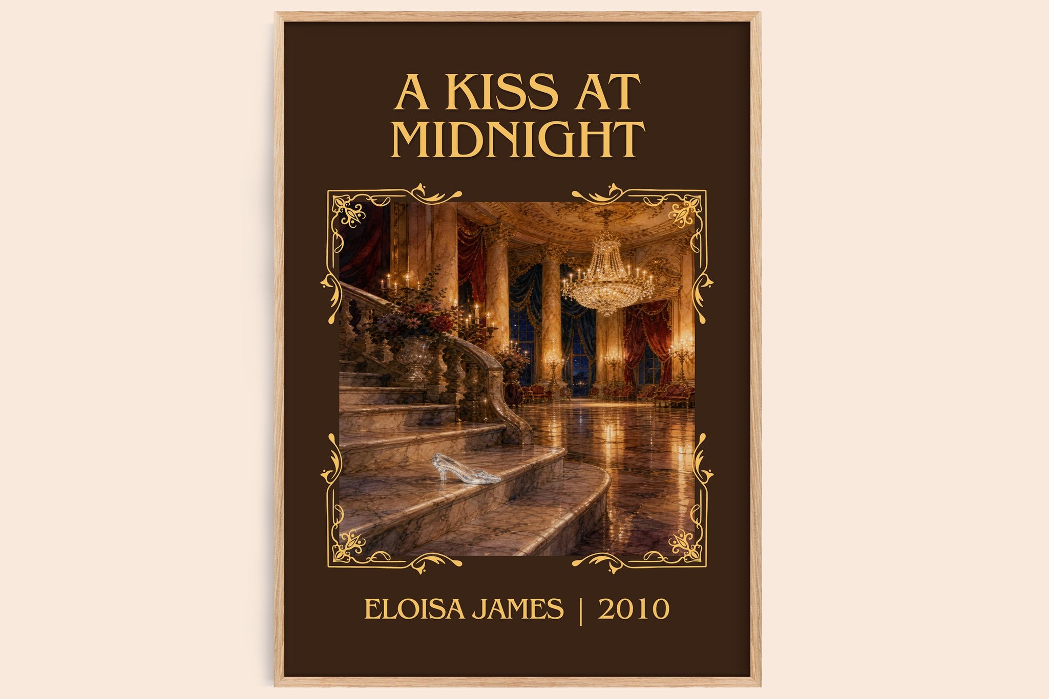 A Kiss at Midnight Classic Book Art Print by Eloisa James