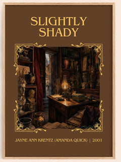 Slightly Shady Classic Book Art Print by J. Quick) – book poster