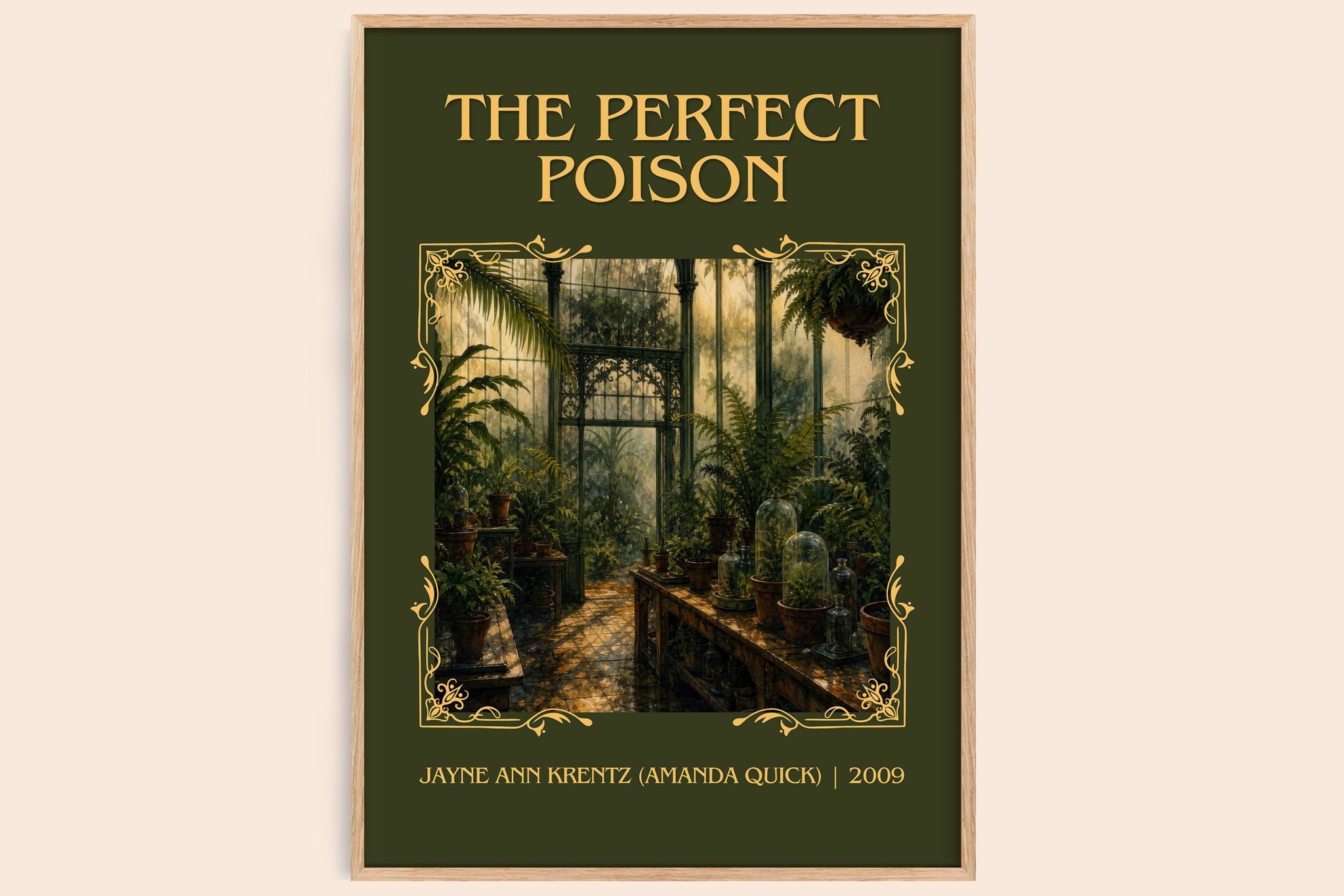 Perfect Poison Classic Book Art Print by J. Quick)