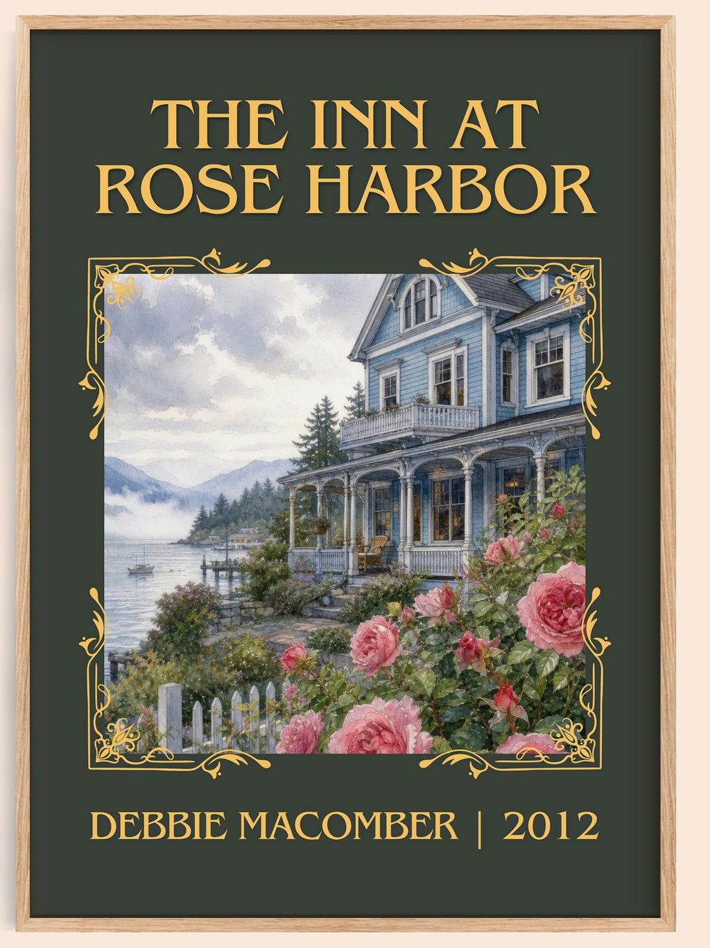 The Inn at Rose Harbor Classic Book Art Print by Debbie Macomber – book poster