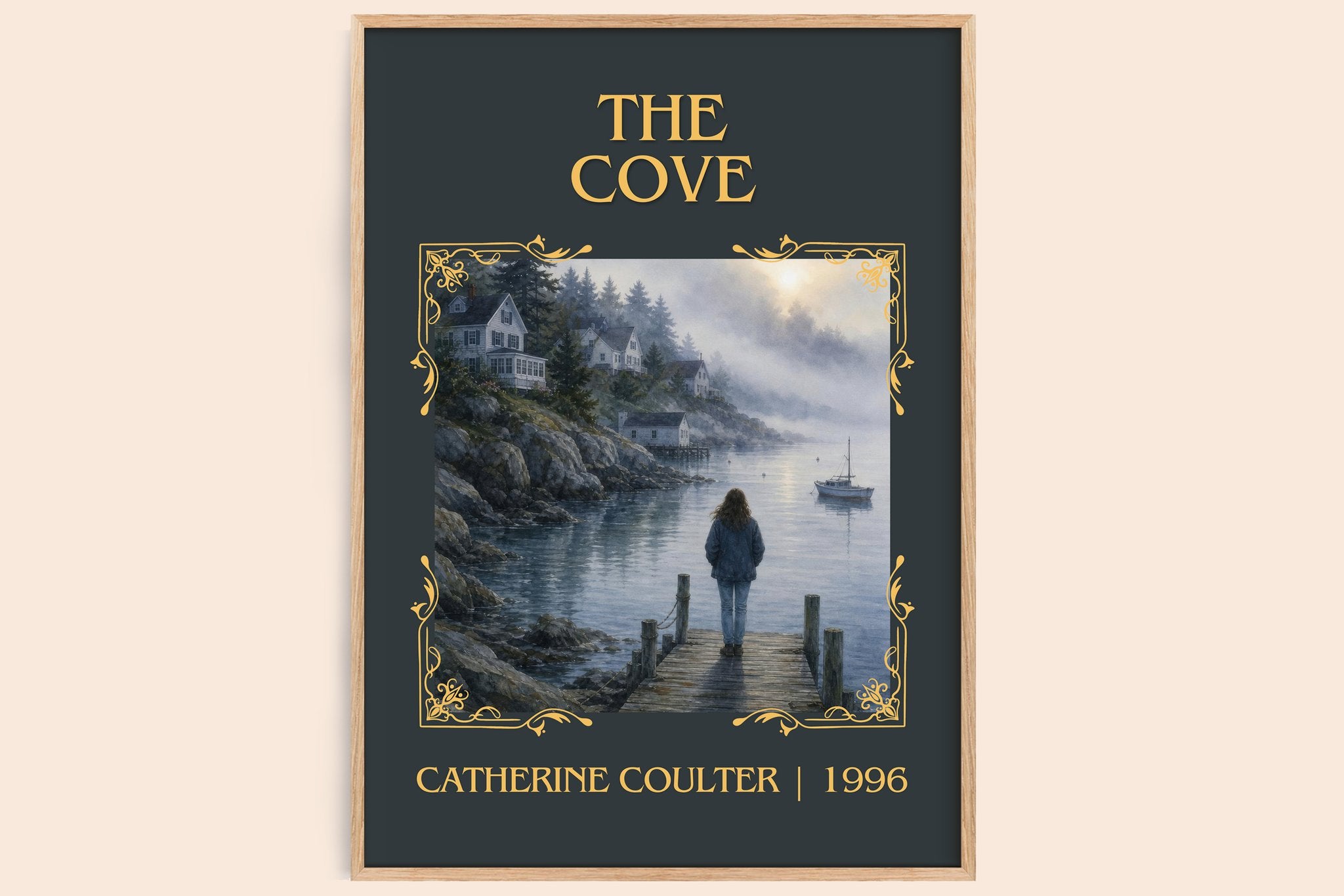 The Cove Classic Book Art Print by Catherine Coulter