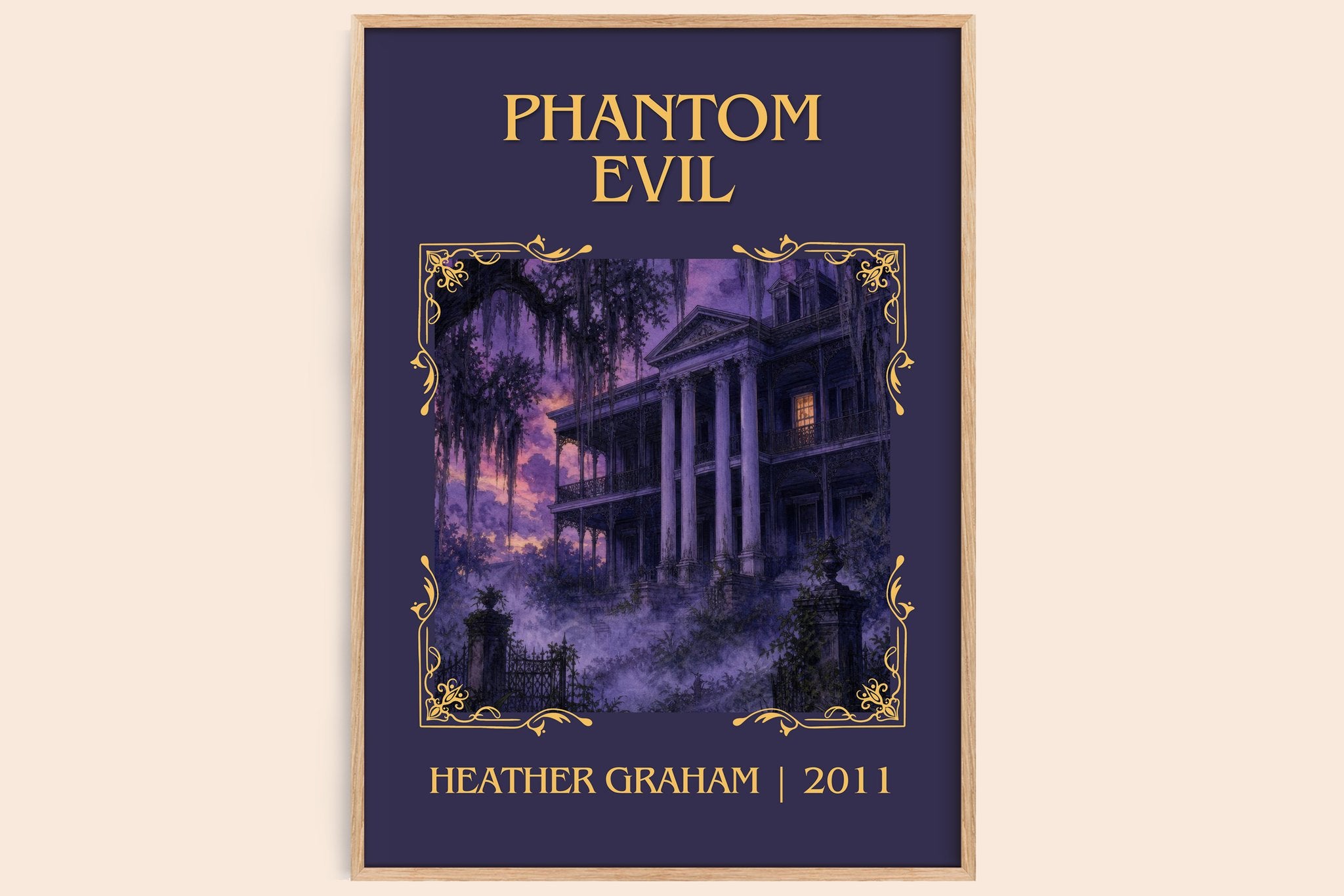 Phantom Evil Classic Book Art Print by Heather Graham