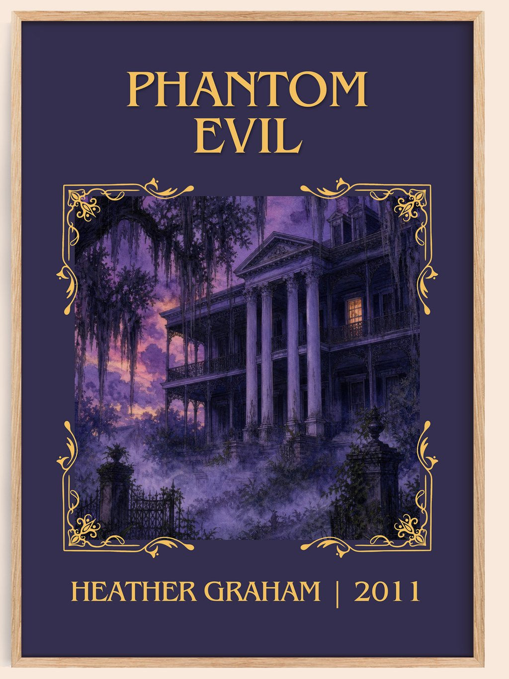 Phantom Evil Classic Book Art Print by Heather Graham – book poster