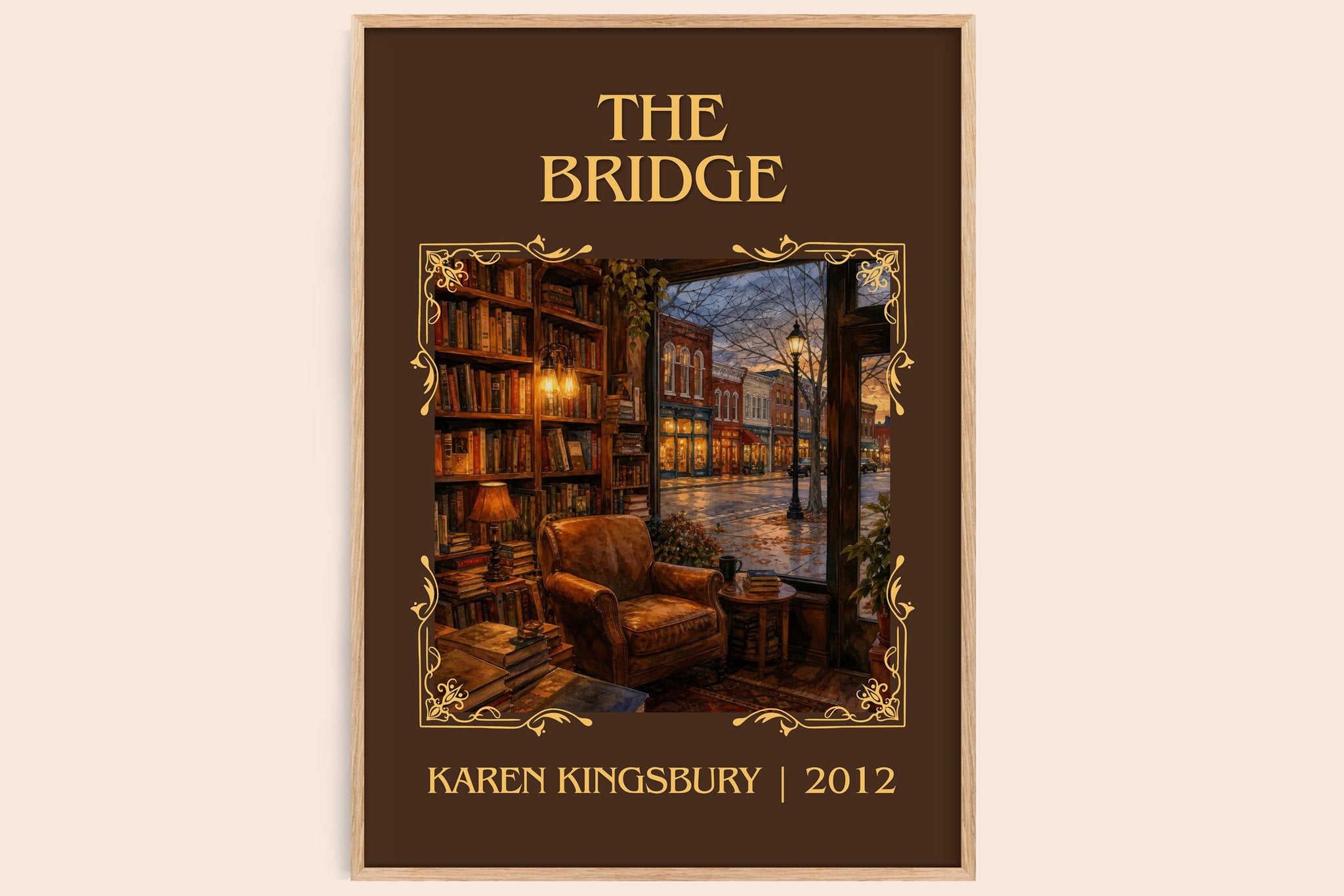 The Bridge Classic Book Art Print by Karen Kingsbury