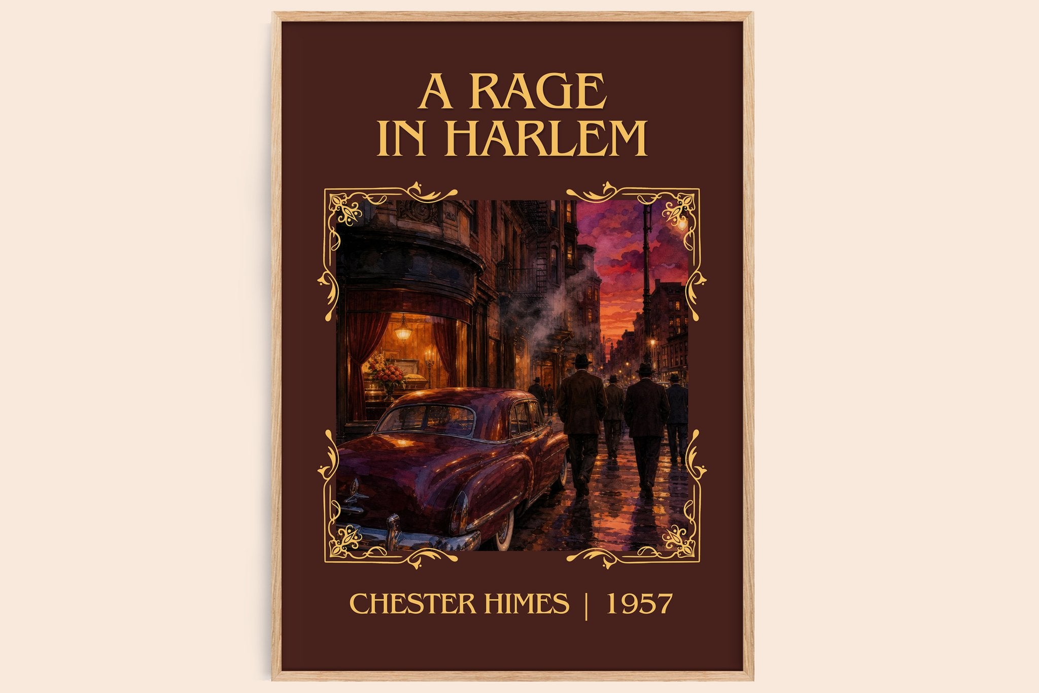 A Rage in Harlem Classic Book Art Print by Chester Himes