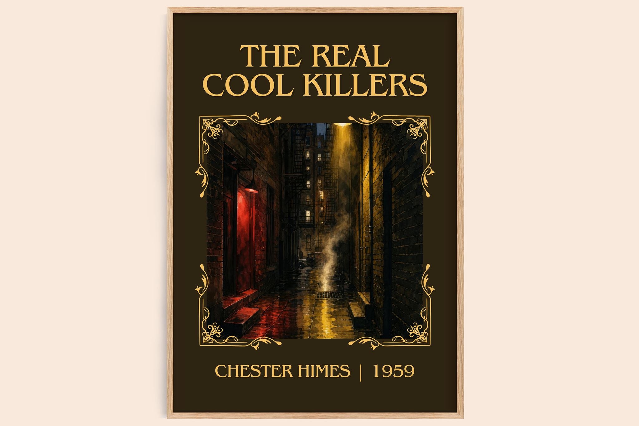 The Real Cool Killers Classic Book Art Print by Chester Himes