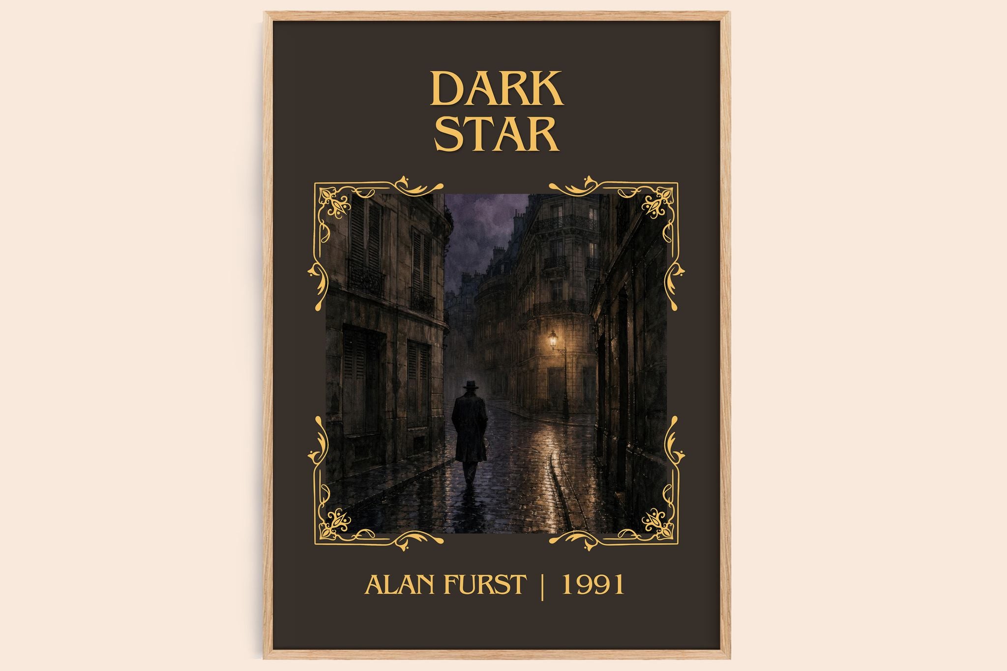 Dark Star Classic Book Art Print by Alan Furst